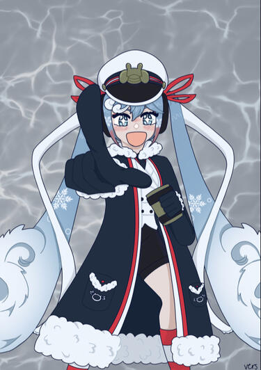 Snow Captain Miku